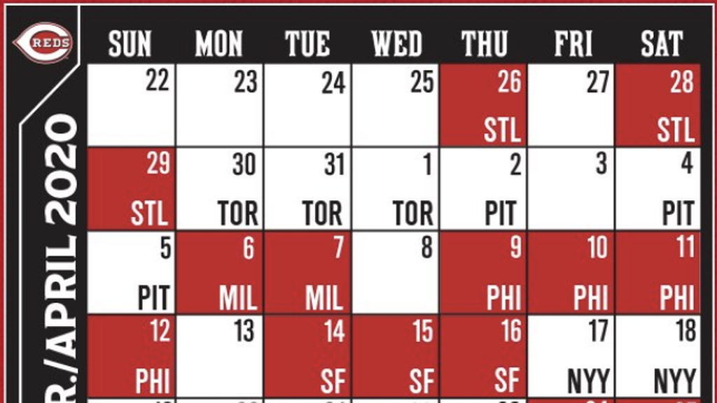 Reds Schedule 2025 Calendar 2025 Calendar
