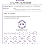 Ring Size Chart 7 Free Templates In PDF Word Excel