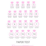 Ring Size Chart How To Measure Ring Size Printable Ring