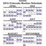 Rockies Printable Schedule PrintableTemplates