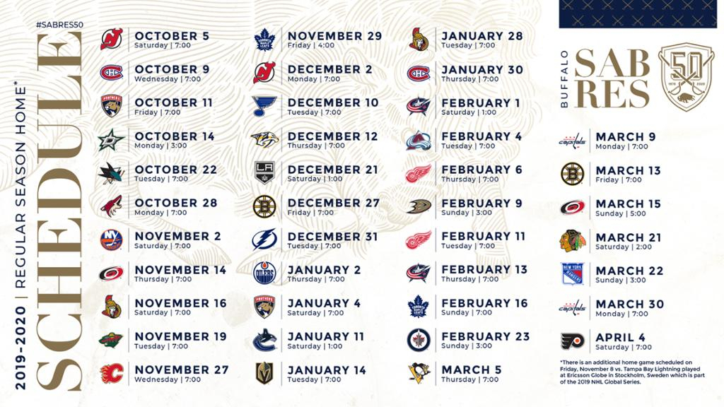 Nhl Schedule 2021 Printable