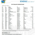 Schedule Kansas Basketball