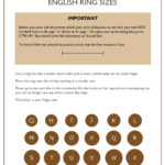 Size Guide Free Printable Ring Sizer Uk Free Printable