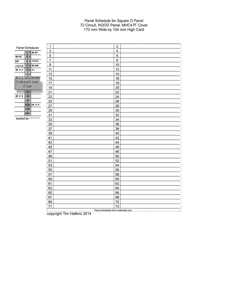 square-d-panel-schedule-template-fill-online-printable