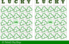 St Patrick S Day Bingo Card Generator Bingo Valentine