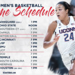 Uconn Women Basketball Schedule Examples And Forms
