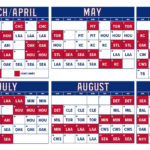 Vibrant Texas Rangers Schedule Printable Derrick Website