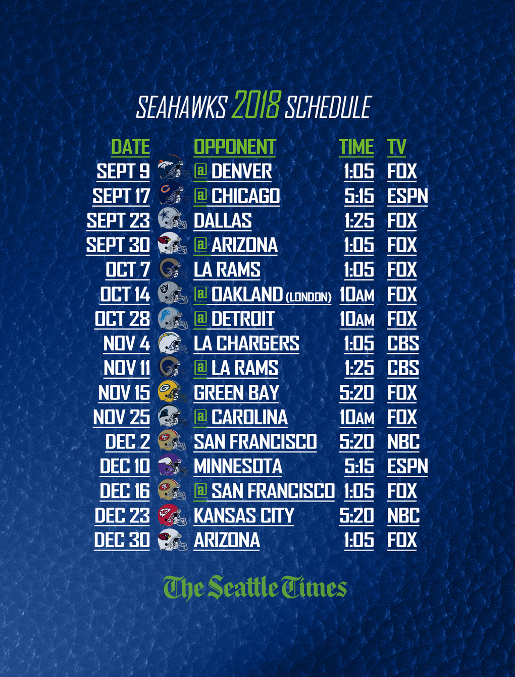 Want The Seahawks Schedule On Your Phone Get Your Lock 