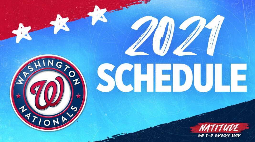 Washington Nationals Announce 2025 Schedule