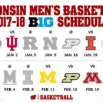 Wisconsin Basketball Big Ten Schedule Released Bucky S