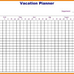 Yearly Vacation Schedule Template The 4 Secrets That You