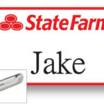 1 JAKE From State Farm Halloween Costume Name Badge Tag