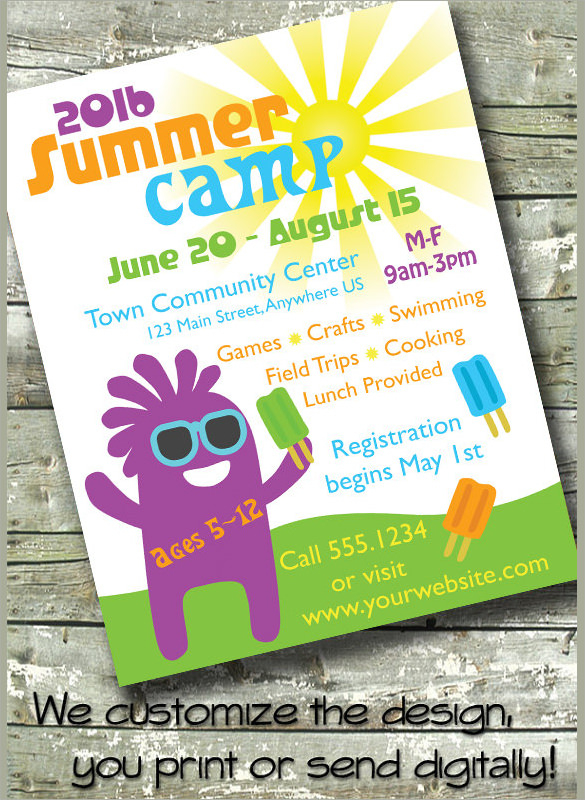 13 Summer Camp Flyer Templates To Download Sample Templates