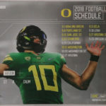 2018 University Of Oregon Ducks Football Schedule Magnet