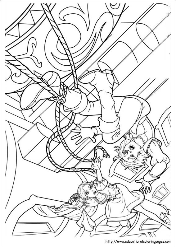 Barbie And 3 Musketeers Coloring Pages Educational Fun 