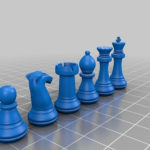 Chess Set As STL Free 3D Model 3D Printable CGTrader