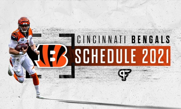 Cincinnati Bengals Schedule 2021 Dates Times Win loss 