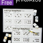 Domino Addition Printables The Kindergarten Connection