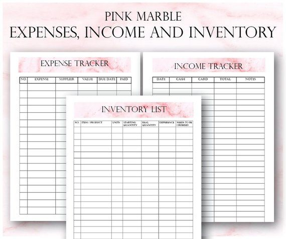 Editable Massage Therapist Business Planner Massage 