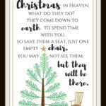 Free Christmas In Heaven Printable You Will Love Simply