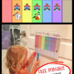 FREE Printable Toddler Weekly Calendar
