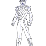 Learn How To Draw Ultraman Victory Ultraman Step By Step