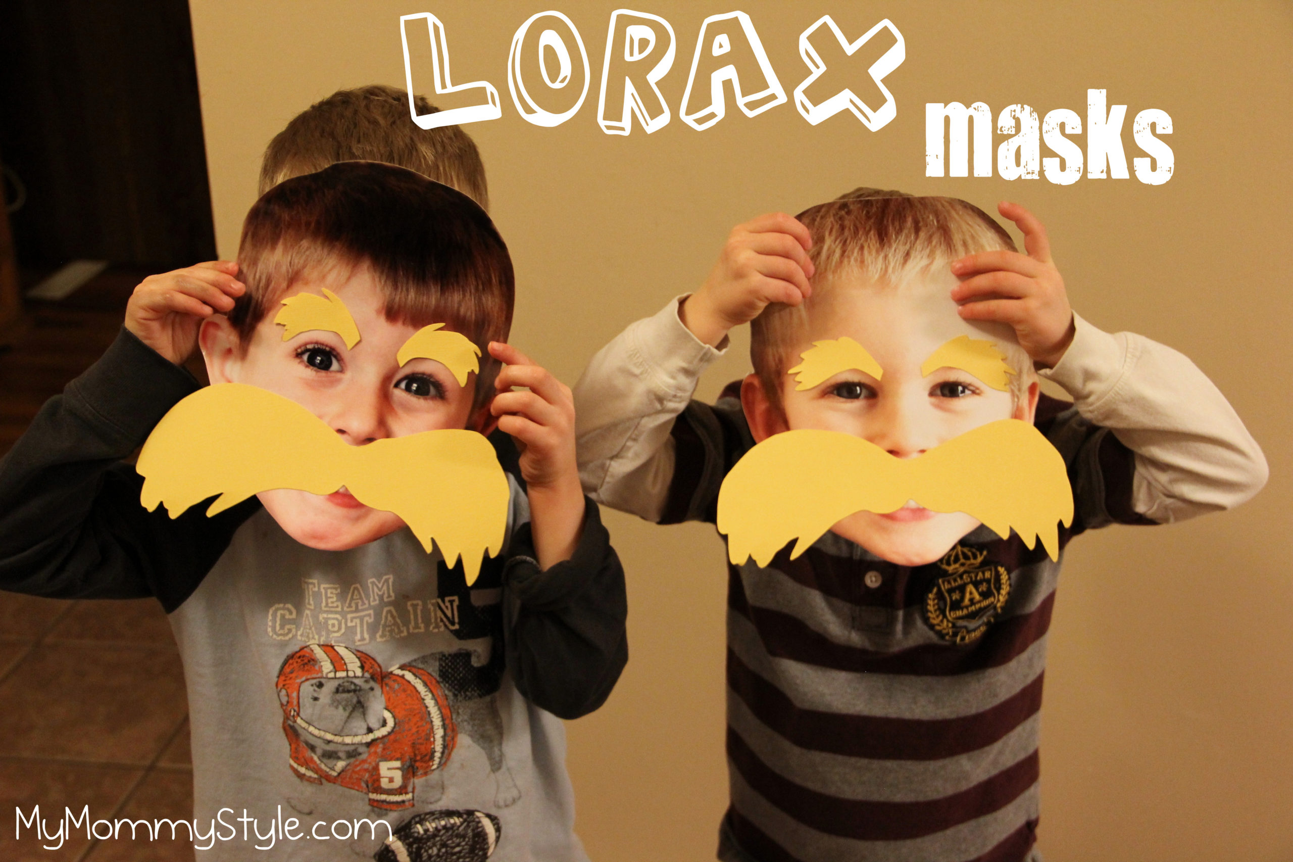 Lorax Masks My Mommy Style
