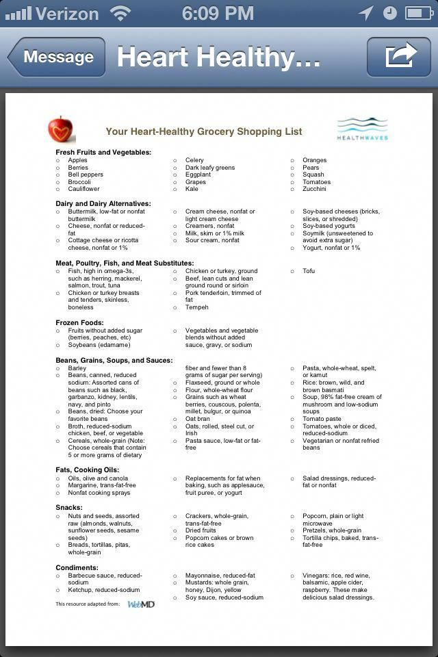 Pin By Rhonda Sinders On Atkins Diet Heart Healthy Diet 