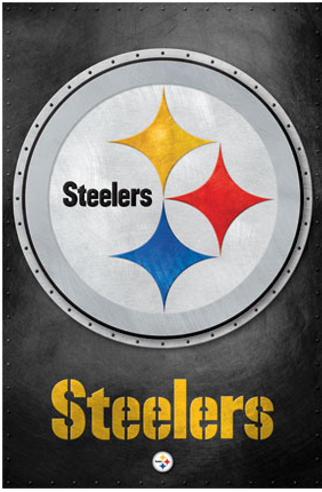 Pittsburgh Steelers Logo Poster Walmart Walmart