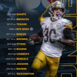 Pittsburgh Steelers Revised Schedule Downloadable Mobile