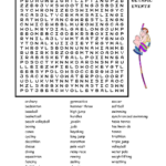 Printable Word Search Sports Activity Shelter