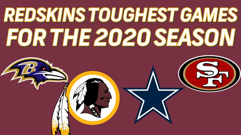 Redskins Toughest Stretch In 2020 Schedule Begins In 