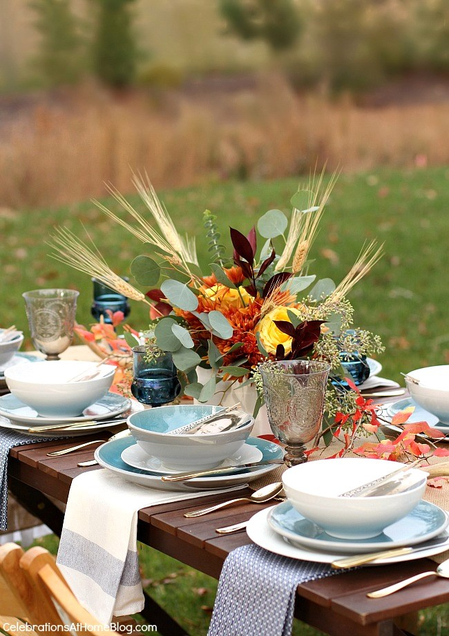 Simple Elegant Thanksgiving Table Setting Celebrations 