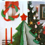 Stuffed Christmas Tree Sewing Pattern Stuffed Wreath