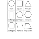 10 Best Images Of 2D Shapes Worksheets 2D Shape Names