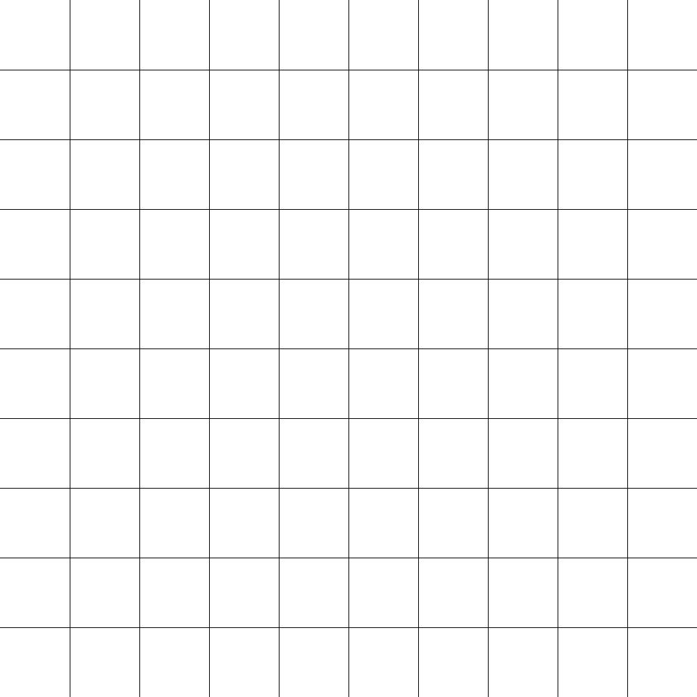 10 Best Printable Blank 100 Grid Chart Printablee