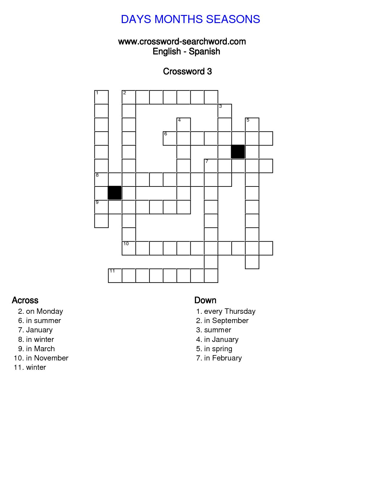 11 Best Images Of Spanish Thanksgiving Worksheets And 