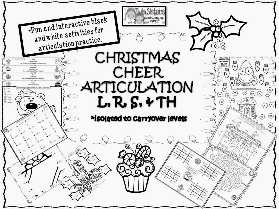14 Best Images Of Christmas Speech And Language Worksheets 