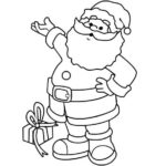 61 Best Santa Templates Shapes Crafts Colouring Pages