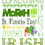 A Little About A LOT St Patrick S Day Printable