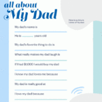 All About My Dad Printable Pdf CB 200529 In 2020 Dad