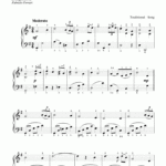 Amazing Grace Easy Version Sheet Music For Piano Solo PDF