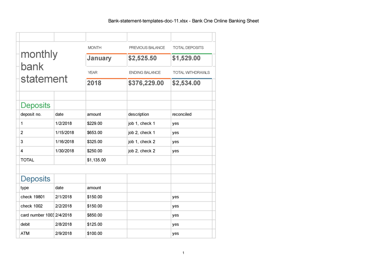 free-chime-bank-statement-template