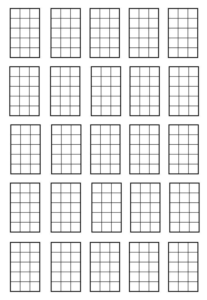 Blank Ukulele Tab Sheet Google Search Ukulele Chords 