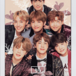BTS Printables Polaroids Bookmarks Book Covers