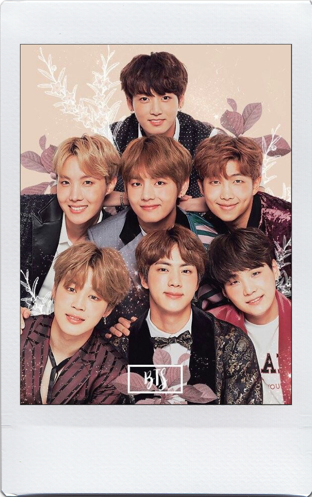 BTS Printables polaroids Bookmarks Book Covers 