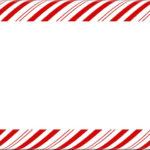 Candy Cane Christmas Borders And Frames Printable