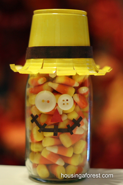 Candy Corn Scarecrow Fun Family Crafts