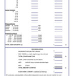 Cash Drawer Count Sheet Excel Money Template Business