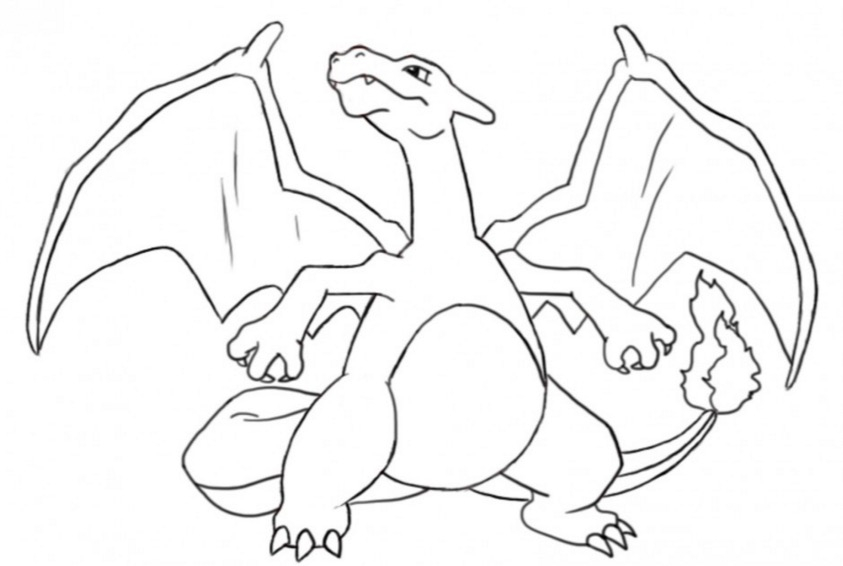 Charizard Coloring Pictures Coloring Book